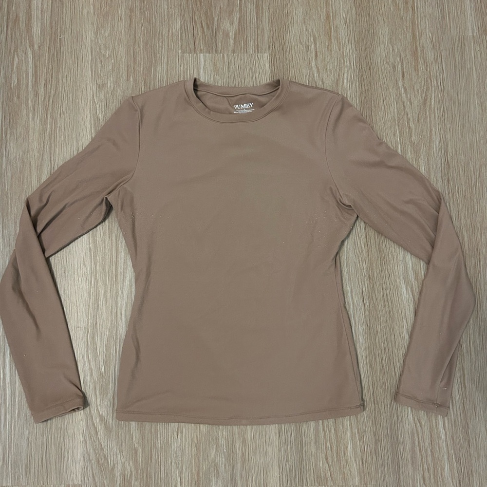 Long sleeve fitted top - Picture 1 of 2